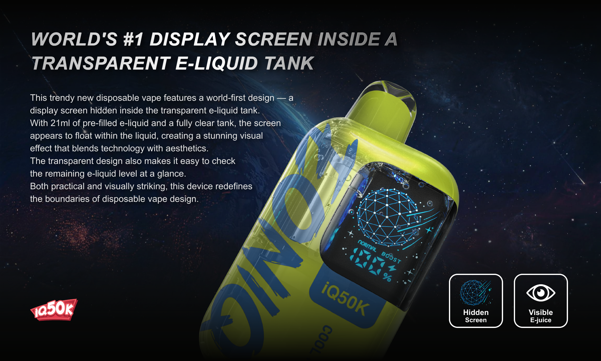 IQ50K technology film cover