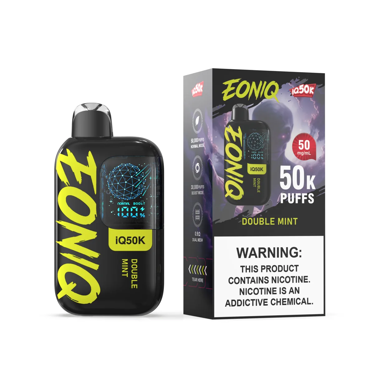 IQ50K Double Mint packaging