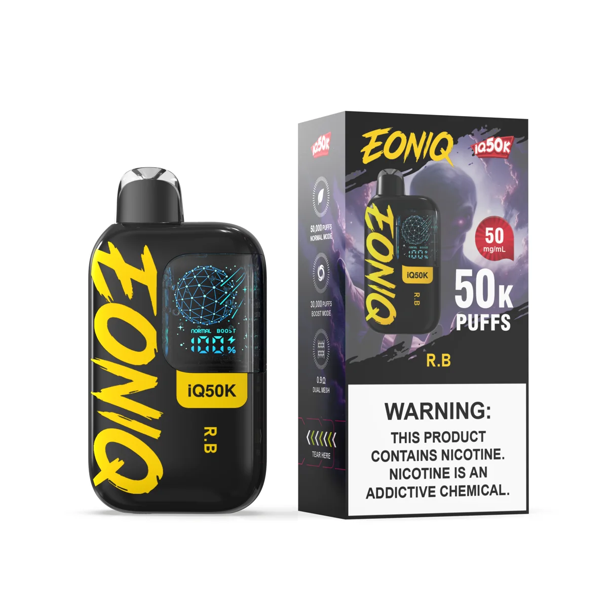 IQ50K R.B packaging